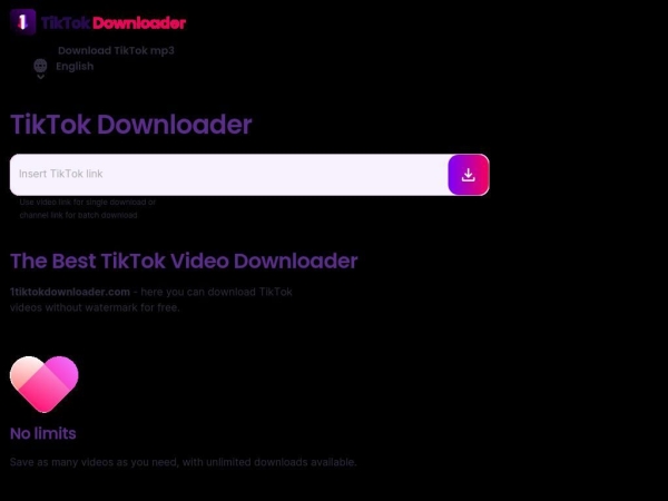 1tiktokdownloader.com